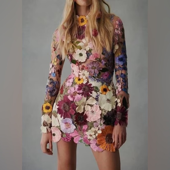 Taylor Swift inspired flower dress - Folklore - Picture 6 of 6